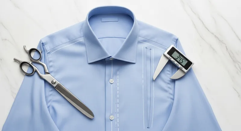 Men's clothing alterations including shirts, trousers, and jackets in Columbus Ohio